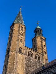 Fototapeta na wymiar Church St. Cosmas and Damian in Goslar, Germany