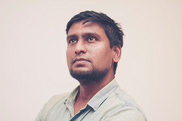 Fototapeta premium Expressions of Indian Man 