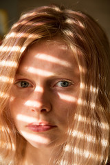portrait of a girl with long hair