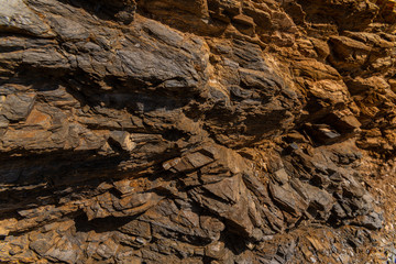 mineral material surface closeup with natural pattern for design and decoration
