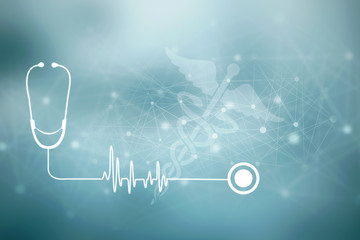2d illustration Health care and medical logo 