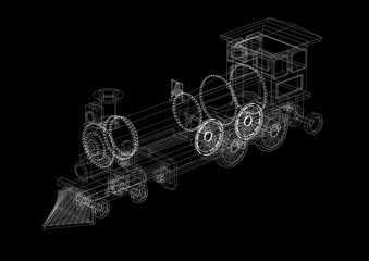 Classic Train Architect blueprint 