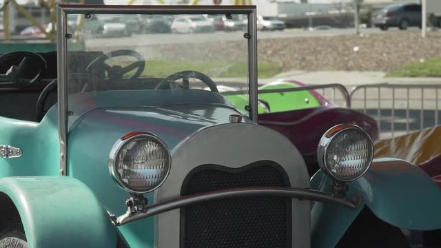 HD Carnival Vintage Blue Car
