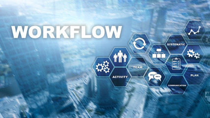 Automation of business workflows. Work process. Reliability and repeatability in technology and financial processes.