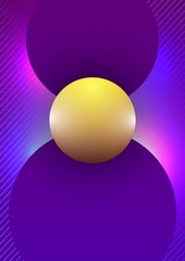 Abstract Background with Colorful Geometric Line Gradient Texture. Concept Minimal Dynamic Cover or Wallpaper Design Template. Vector illustration. EPS 10
