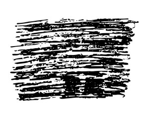 Hand drawn Pencil Scribble Rectangle