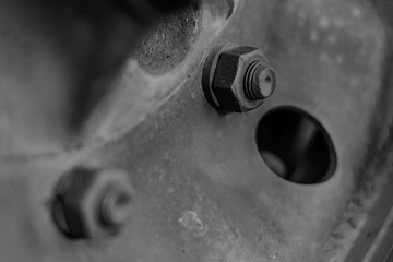 Fragments of military equipment Russia