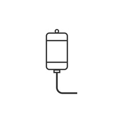 Intravenous icon design template vector isolated