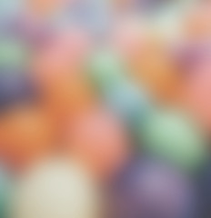 Blur colorful balls