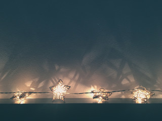 The star shape string light.