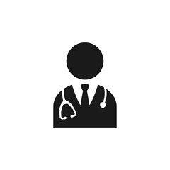 Doctor icon design template vector isolated