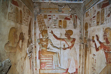 Abydos temple, Egypt, Pharaoh, Tomb, Hieroglyphs, Frescoes