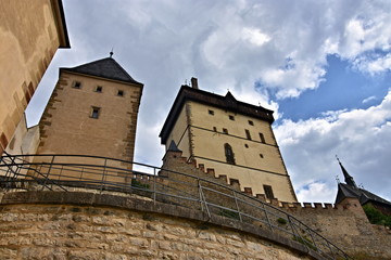 Karlstejn was founded by Czech and Roman king, later by Emperor Charles IV