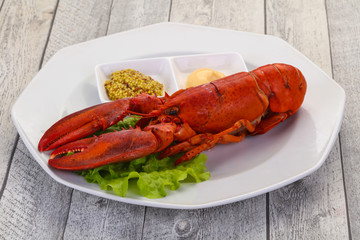 Luxury Lobster with sauce