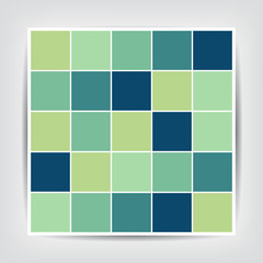 Seamless blocks structure. Vector background.