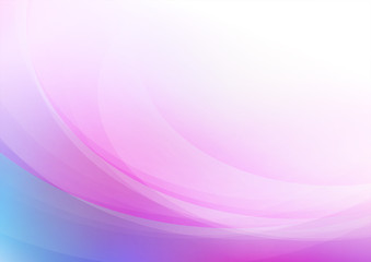 Abstract curved colorful background