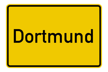 Dortmund Ortsschild