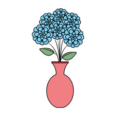 floral decoration in classic vase