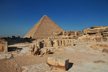 Giza, sphinx, pyramids, Egypt