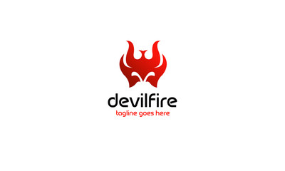 Devil fire logo