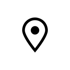 Location icon vector. Location vector design. sign design. flat style. Vector EPS 10