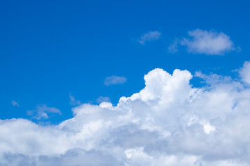 Fototapeta premium Beautiful blue sky