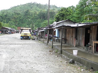 Dorf im Amazonasregenwald