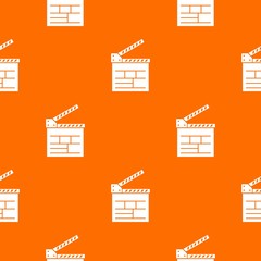 Movie cracker pattern vector orange for any web design best