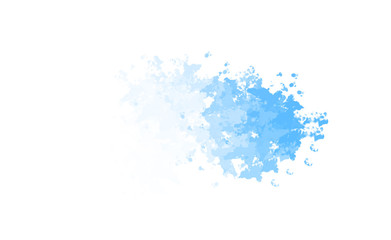 Brushed Painted Abstract Background. Brush stroked painting. Strokes of paint. 2D Illustration.