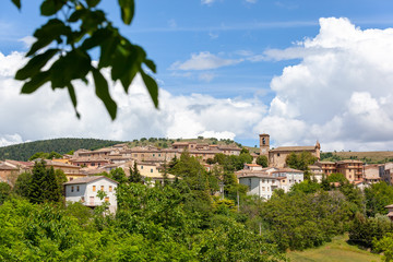 Fototapeta na wymiar Crispiero in Italy Marche