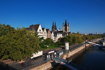 Fototapeta na wymiar Cologne, Germany, Deutschland