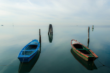 Fototapeta na wymiar Laguna di Venezia, Pellestrina