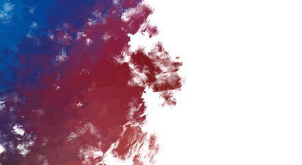 Obraz premium Brushed Painted Abstract Background. Brush stroked painting. Strokes of paint. 2D Illustration.