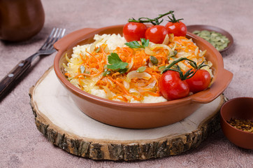 Traditional millet porridge