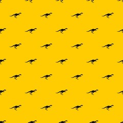 Velyciraptor pattern seamless vector repeat geometric yellow for any design