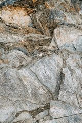 The texture of stones and minerals, in the context of the earth. Stone background for design.