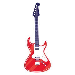 Obraz premium guitar electric instrument musical icon