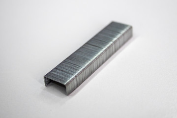 Staples with white background