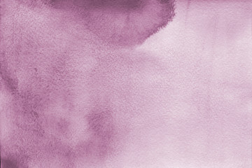 Pink spring watercolor texture with abstract washes and brush strokes on the white paper background. Chaotic abstract organic design.