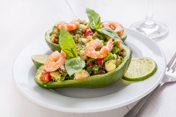 Shrimp and Avocado Salad