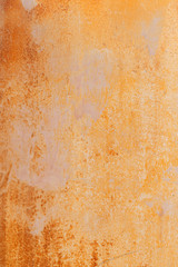 The texture of old rusty metal. Details of the broken mechanism and peeling paint.