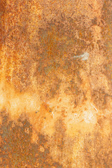 The texture of old rusty metal. Details of the broken mechanism and peeling paint.