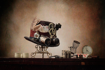 Steampunk gioco delle carte