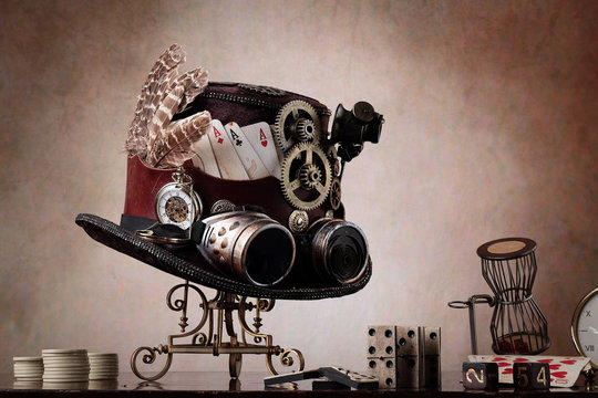 Steampunk gioco delle carte