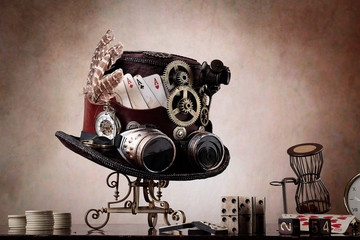 Steampunk gioco delle carte