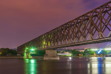 bridge at night