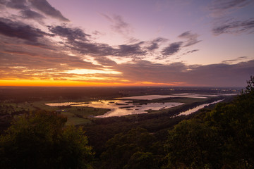 Sunrise over Western Sydney
