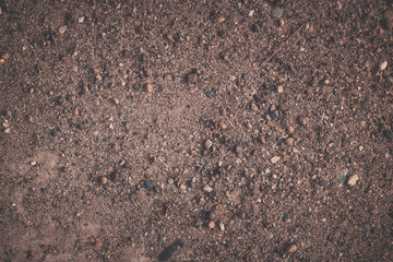 background of dry soil