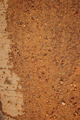 background of dry soil