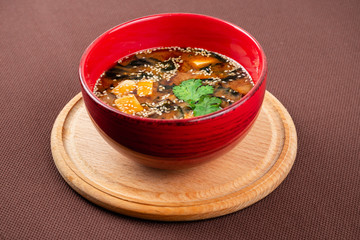 Miso soup / Chinese cuisine